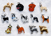 Pug and Pet Charms PugSpeak offers custom pug and pet jewelry with your choice of charms.