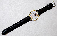 Pug Watch 3 - Pug Watch 3 comes with a black band and fob featuring a sweet, fawn Pug