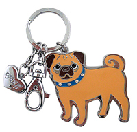 Pug Keychain 1