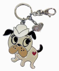 Pug Keychain 6